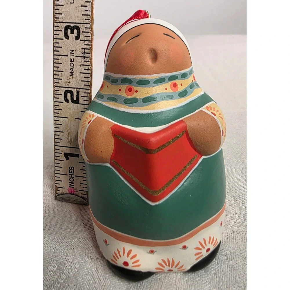 1995 Hallmark Keepsake Sweet Song Terra Cotta Ornament Patricia Andrews Boxed